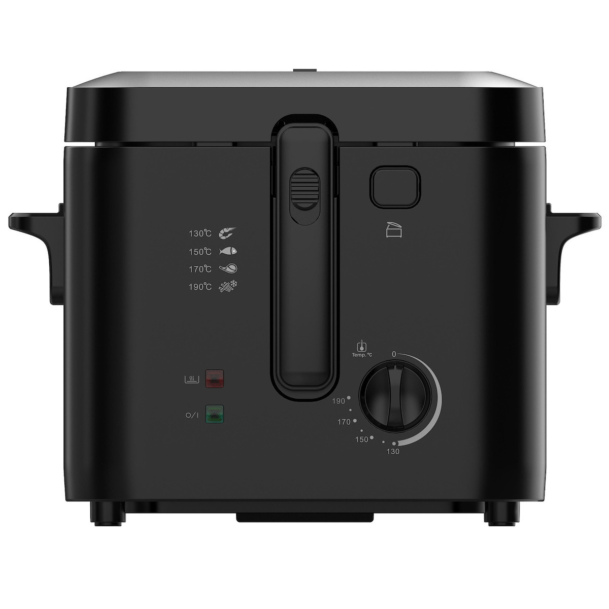 Finlux Φριτέζα Αέρος FDF-2516RI Air Fryer 2.5lt Μαύρο , Finlux